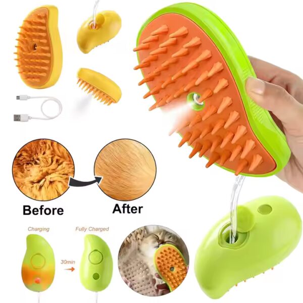 Pet Spray Massage Brush - Image 2