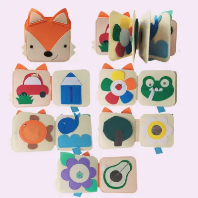 Montessori Felt Quiet Book - Image 3